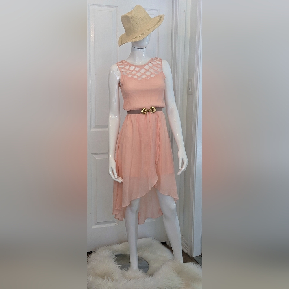 Lily Rose Light Pink Casual Dress, Size XS